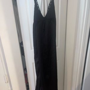 Zara Lace Combo Slip Dress NWT